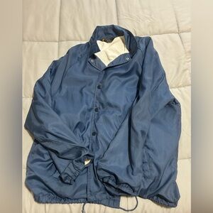Sears Men's Navy Windbreaker Jacket